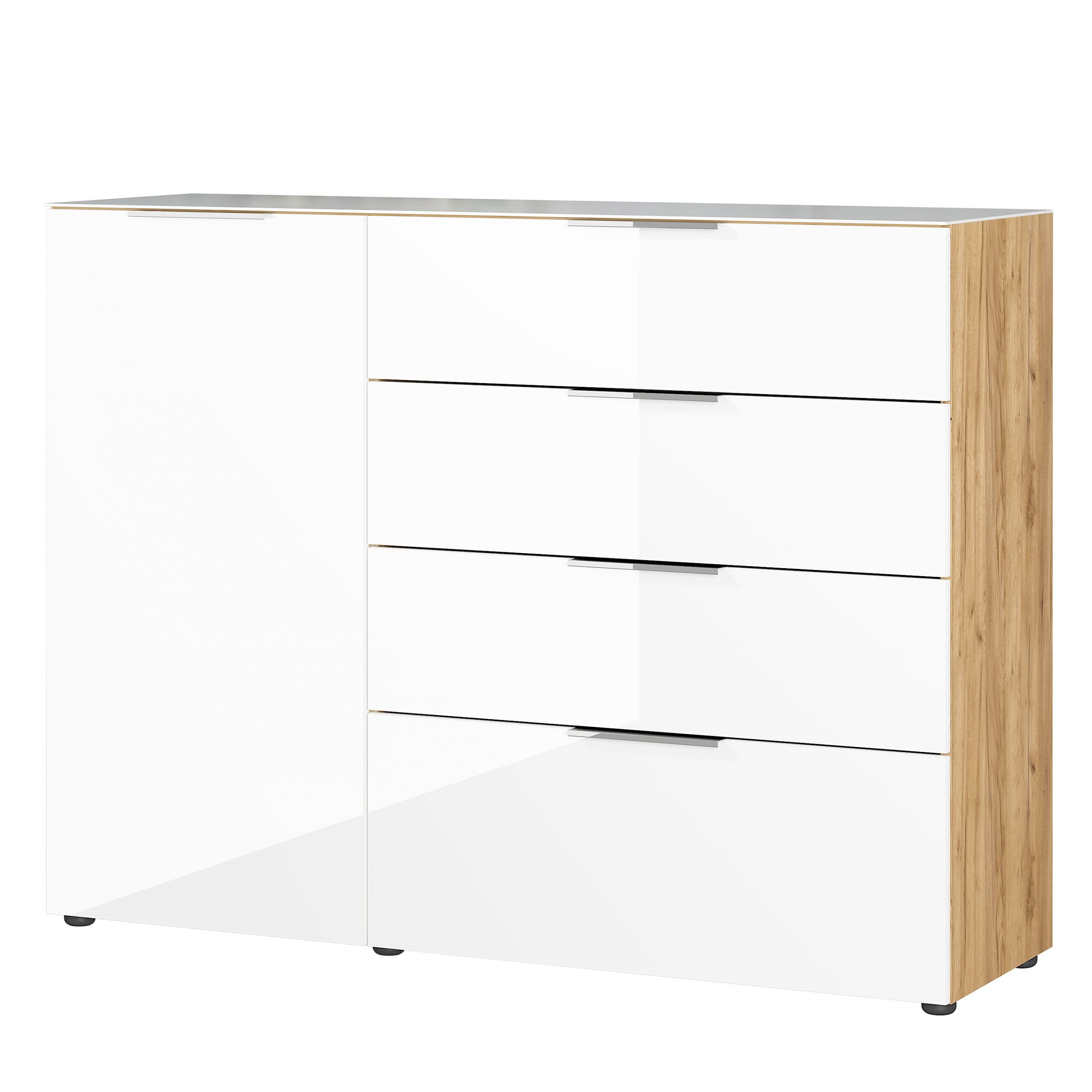 Dressoir Sirmione Wit-Eiken Small